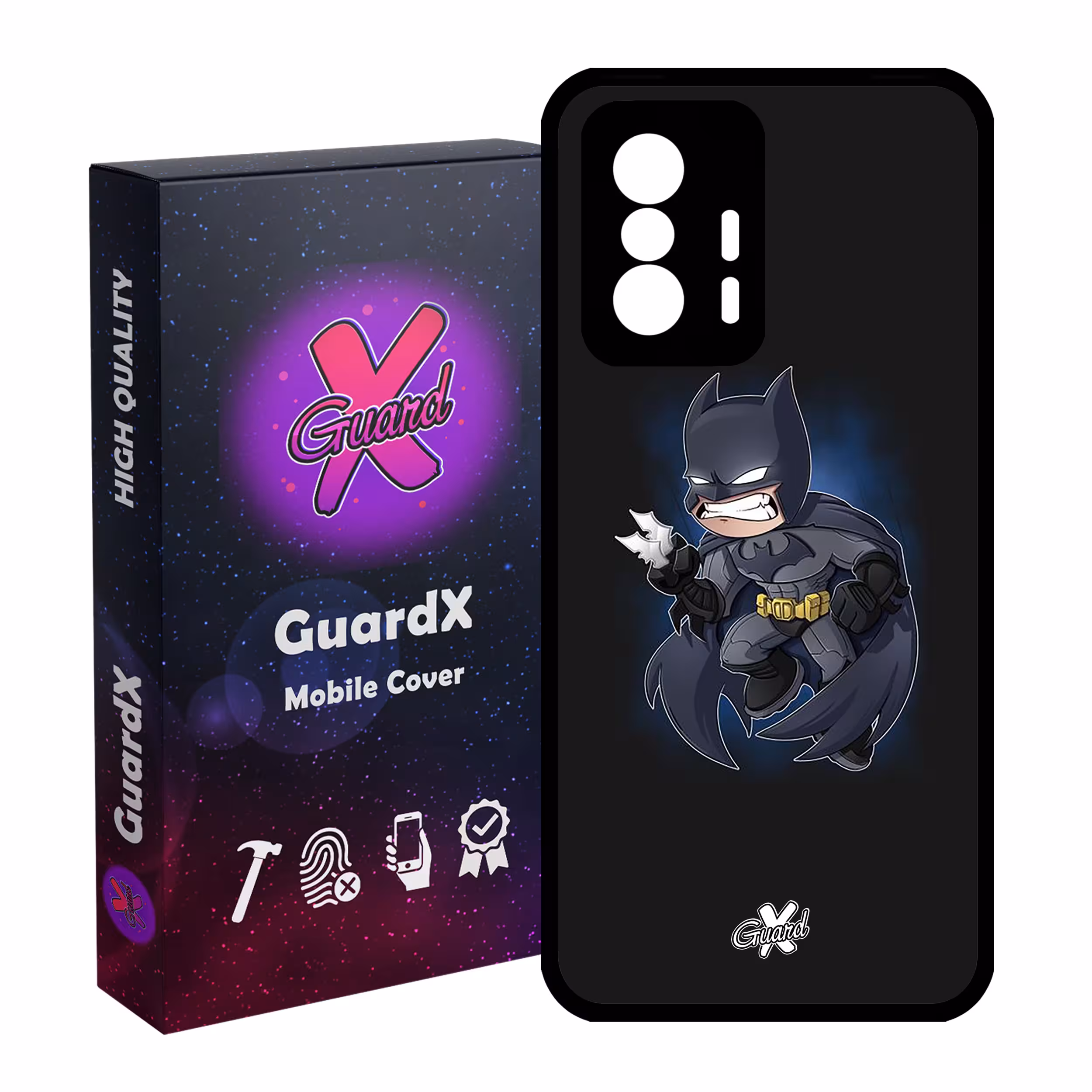 کاور گارد ایکس طرح Batman مدل Glass10049 مناسب برای گوشی موبایل شیائومی 11T Pro / 11T