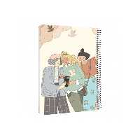 دفتر سیمی سایز A4 کد 15 برند مستر نوت