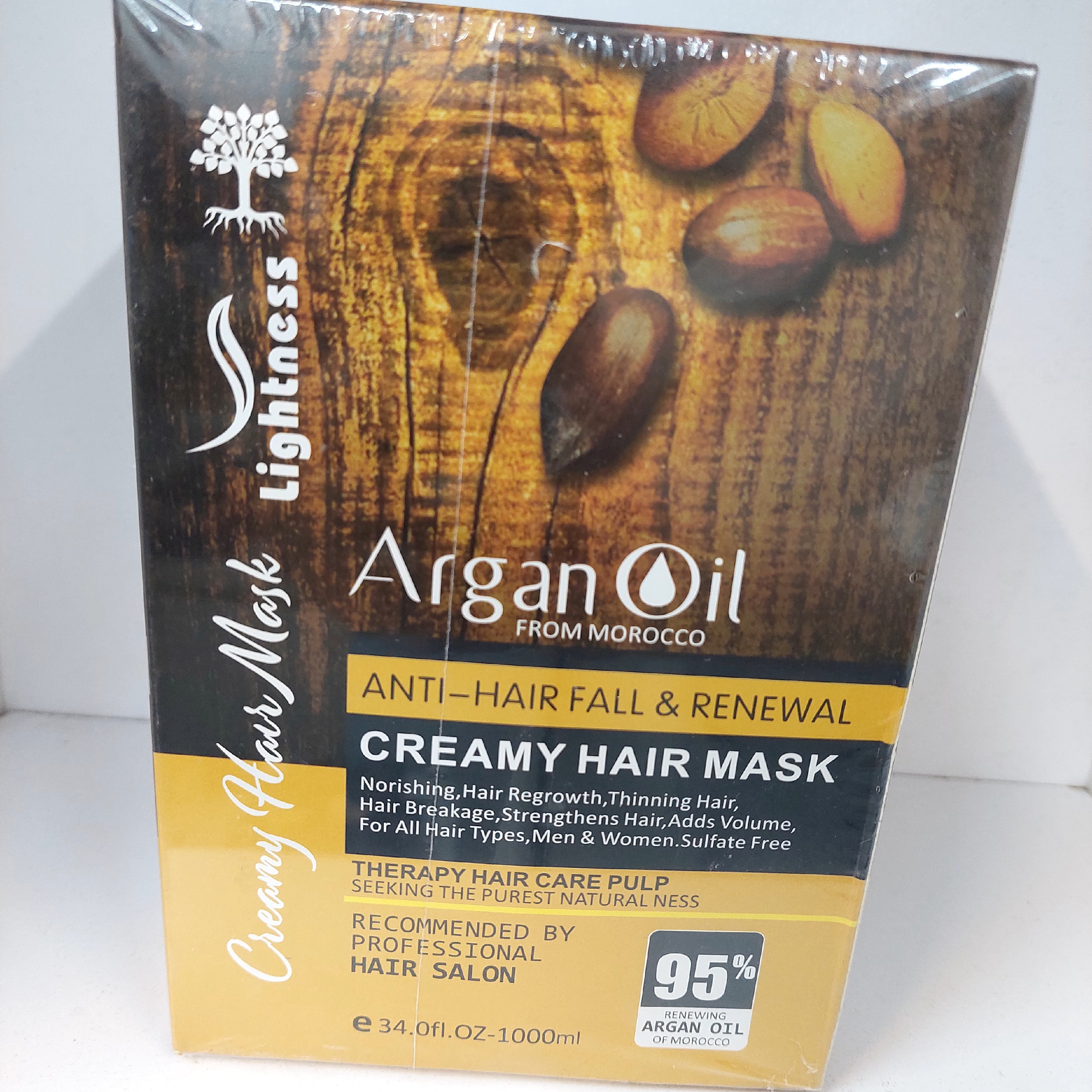 ماسک مو Lightness.مدلArgan oil.حجم1000ml