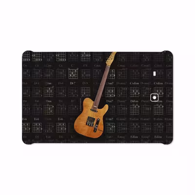 برچسب پوششی ماهوت مدل Guitar-Instrument مناسب برای تبلت سامسونگ Galaxy Tab E 9.6 2015 T561