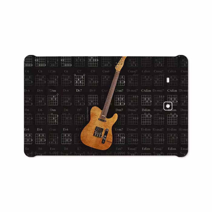 برچسب پوششی ماهوت مدل Guitar-Instrument مناسب برای تبلت سامسونگ Galaxy Tab E 9.6 2015 T561