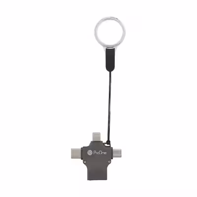 مبدل لایتنینگ به USB-C / USB / micro USB پرووان مدل PCO04