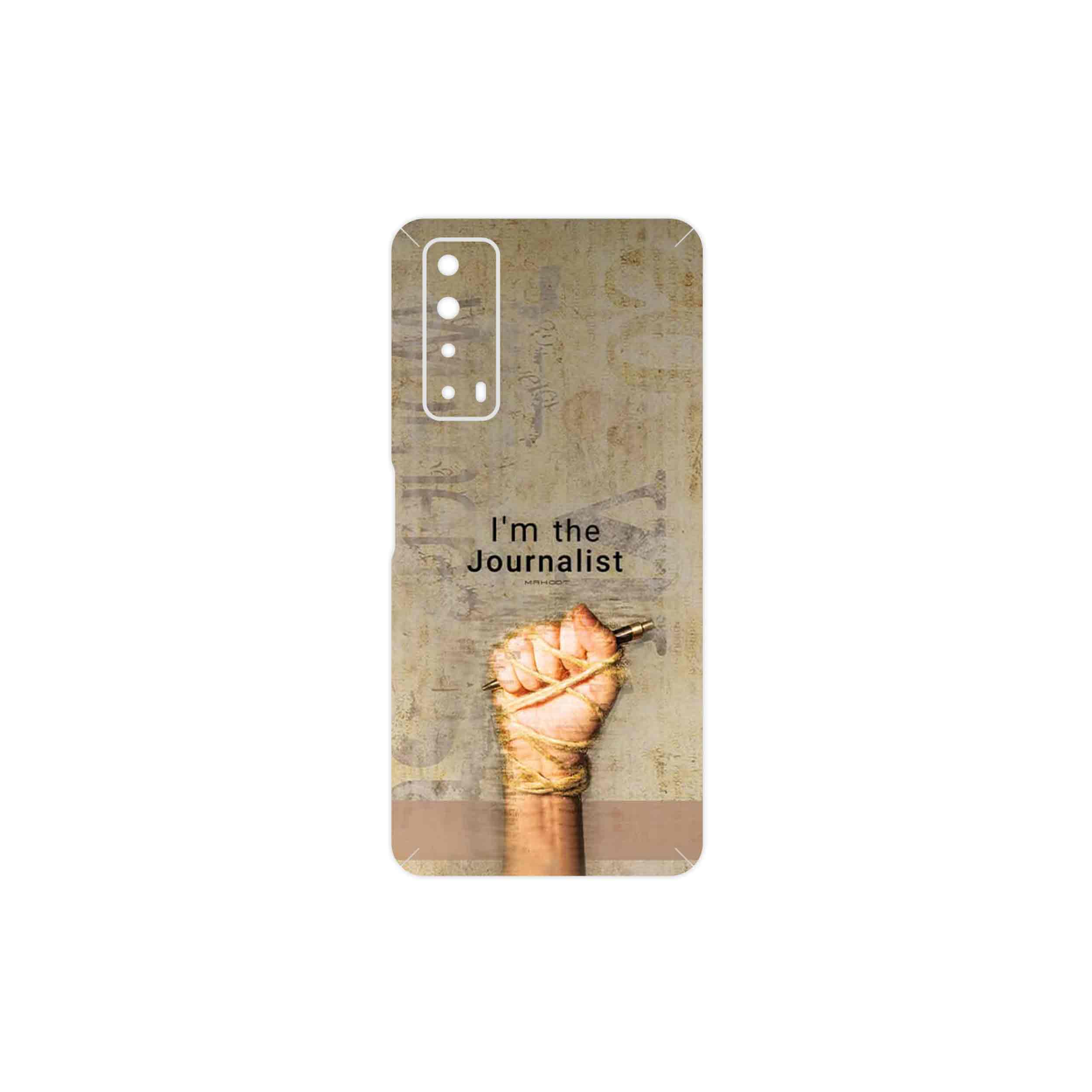 برچسب پوششی ماهوت مدل Journalist مناسب برای گوشی موبایل هوآوی Y7a