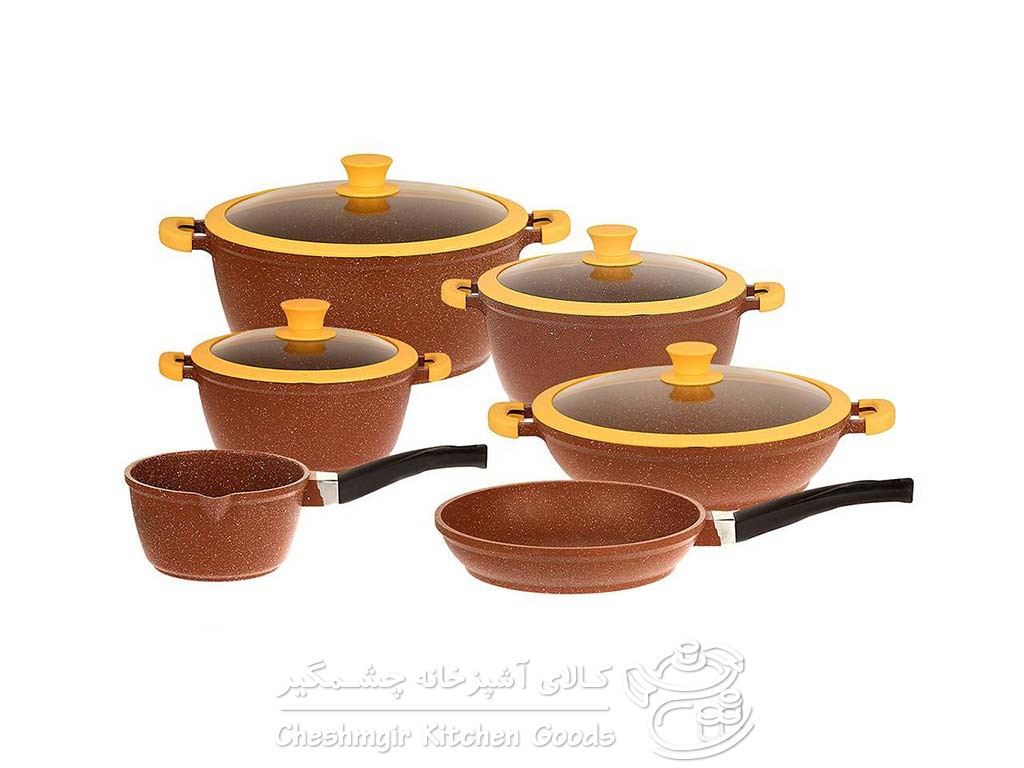 سرویس پخت و پز 10 پارچه زرساب مدل MB-7750-B