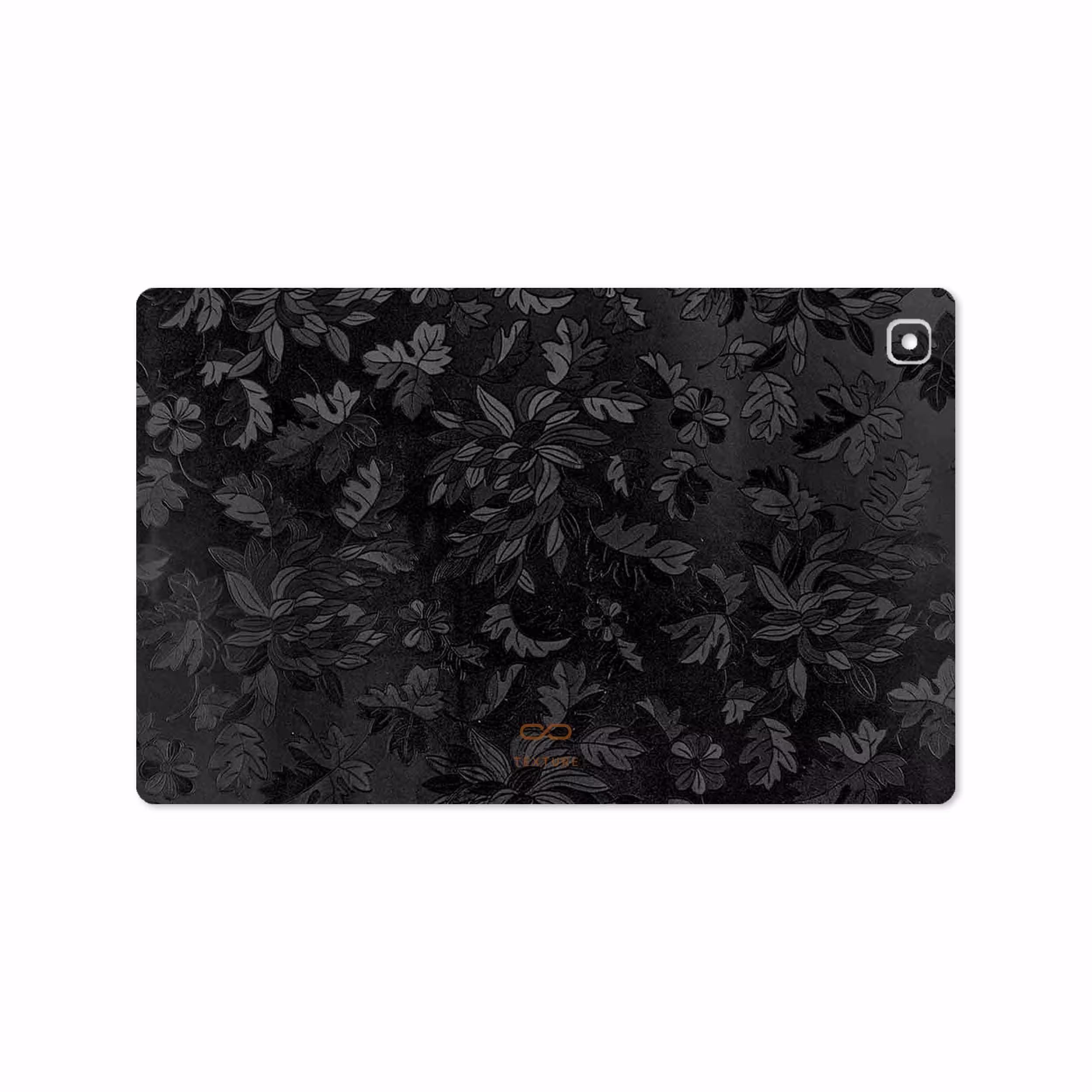 برچسب پوششی ماهوت مدل Black-Wildflower مناسب برای تبلت سامسونگ Galaxy Tab A7 10.4 LTE 2020 T505