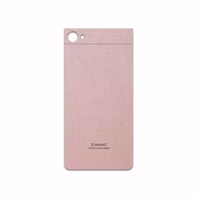 برچسب پوششی ماهوت مدل Rose Gold Leather مناسب برای گوشی موبایل بلک بری Motion