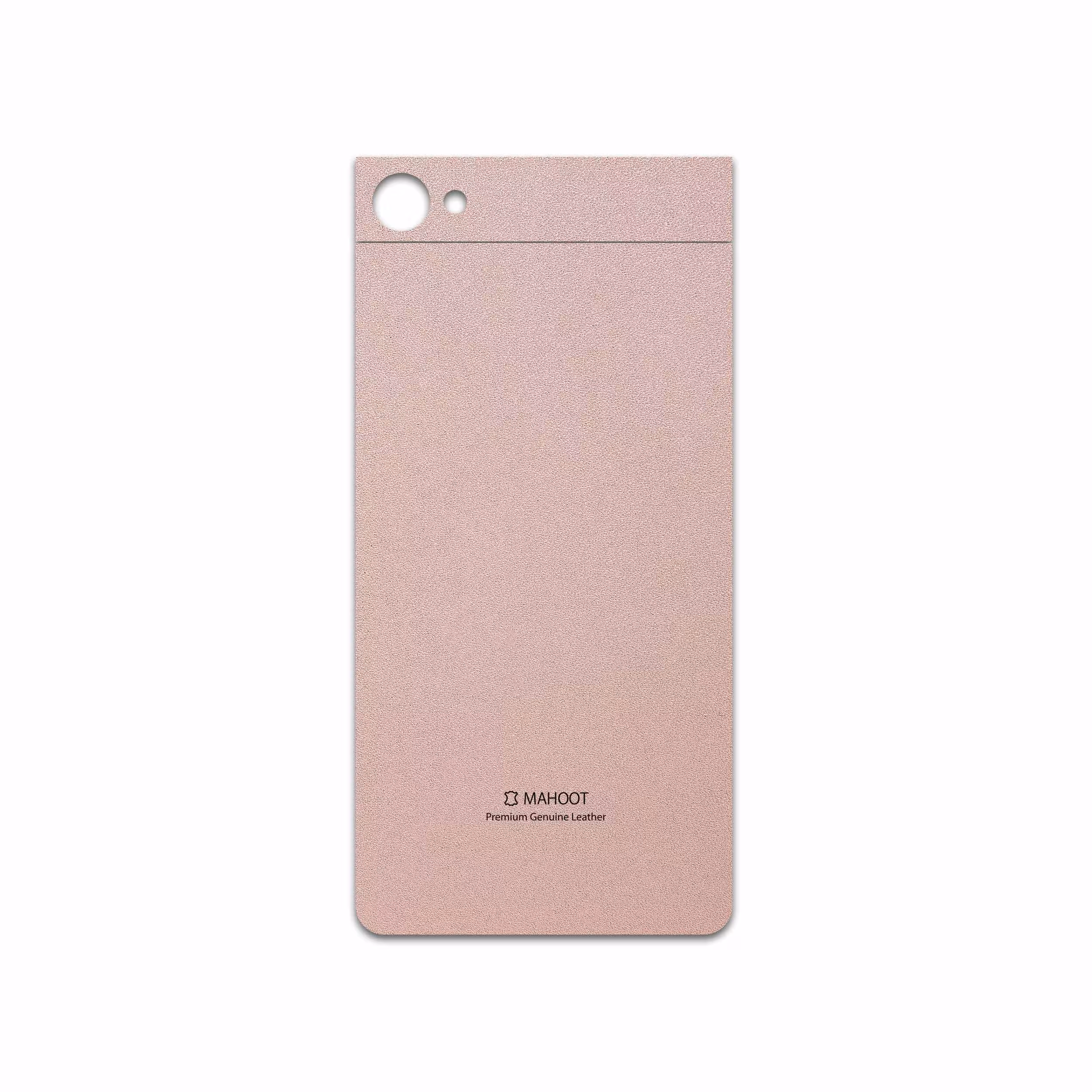 برچسب پوششی ماهوت مدل Rose Gold Leather مناسب برای گوشی موبایل بلک بری Motion