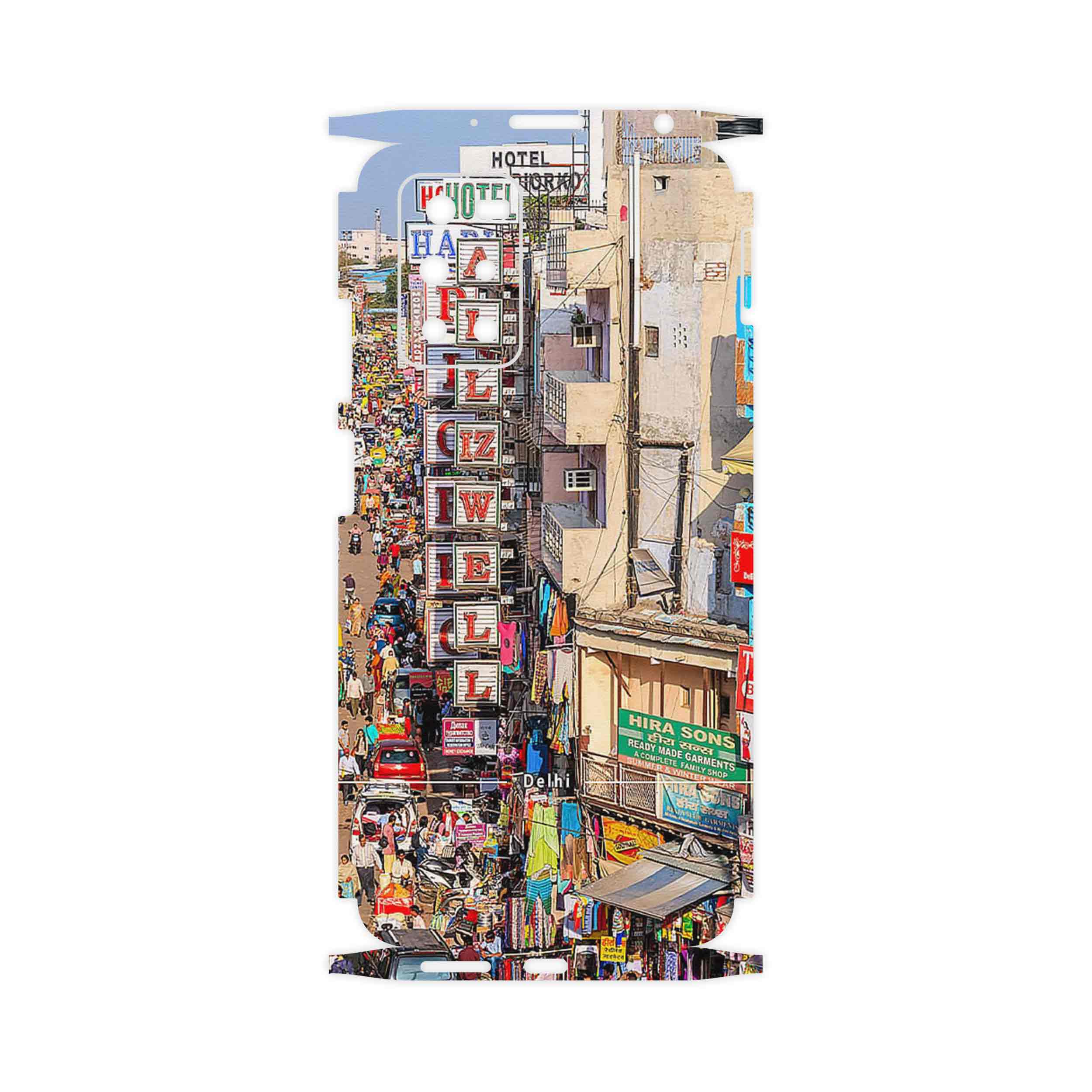 برچسب پوششی ماهوت مدل City of Delhi-FullSkin مناسب برای گوشی موبایل شیائومی Redmi Note 11 4G