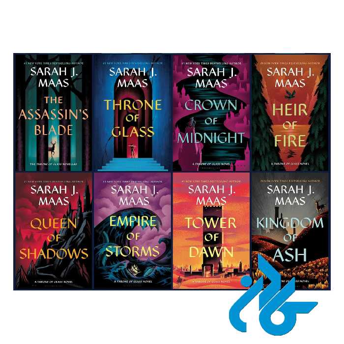 کتاب Throne of Glass full pack