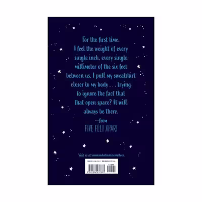 کتاب five feet apart اثر جمعی از نویسندگان انتشارات Simon &amp; Schuster 