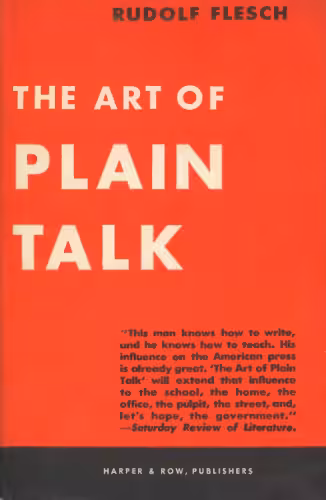 خرید و دانلود نسخه کامل کتاب The art of plain talk