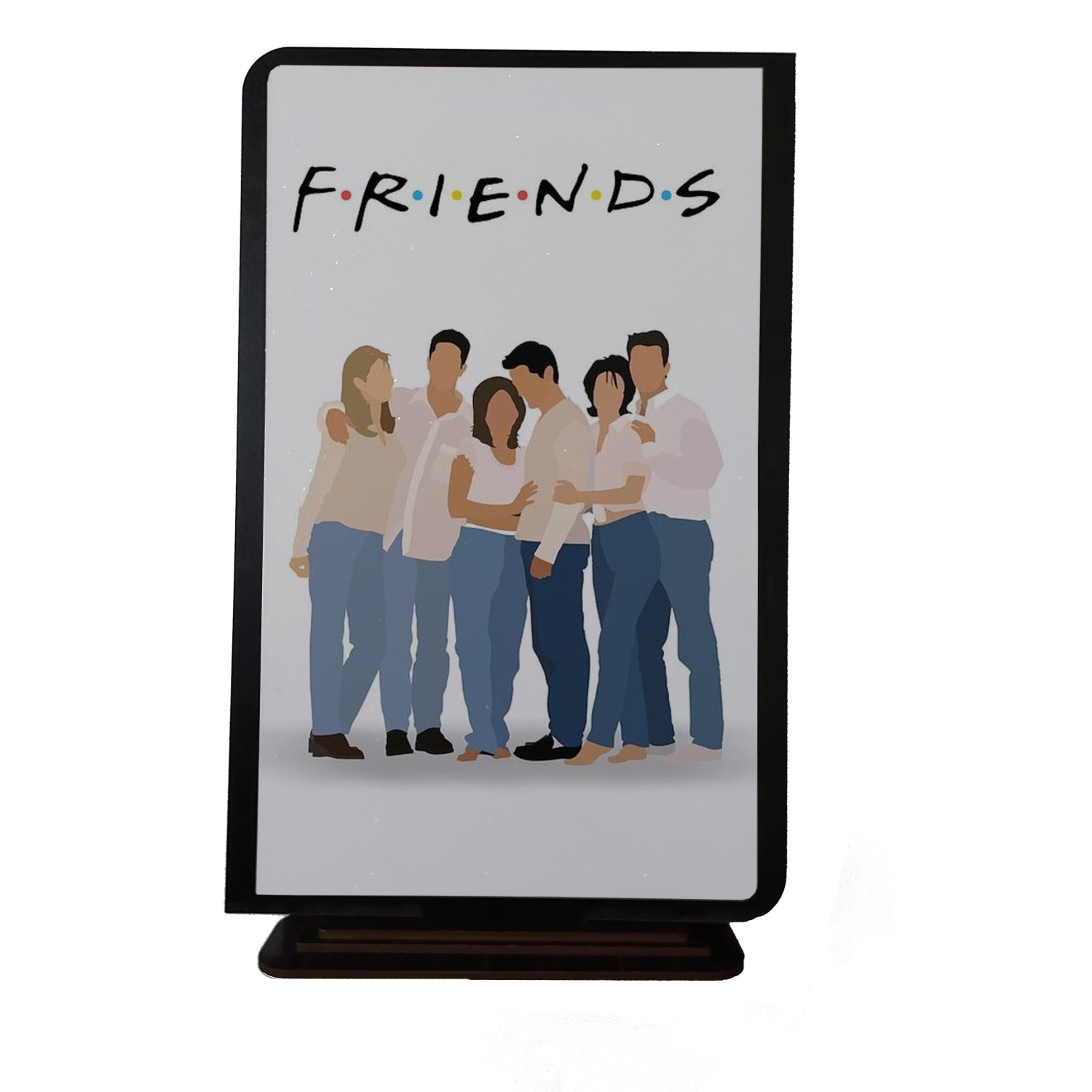 تابلو شاسی رومیزی مدل سریال فرندز nv6