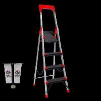 نردبان 4 پله کلاسیک آلوم پارس پله