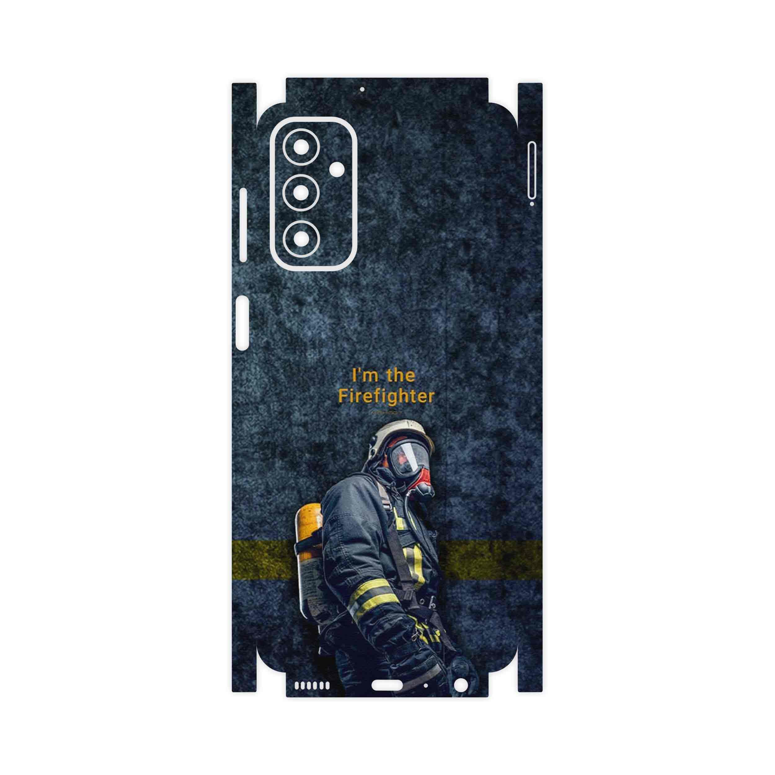 برچسب پوششی ماهوت مدل Firefighter-FullSkin مناسب برای گوشی موبایل سامسونگ Galaxy M23