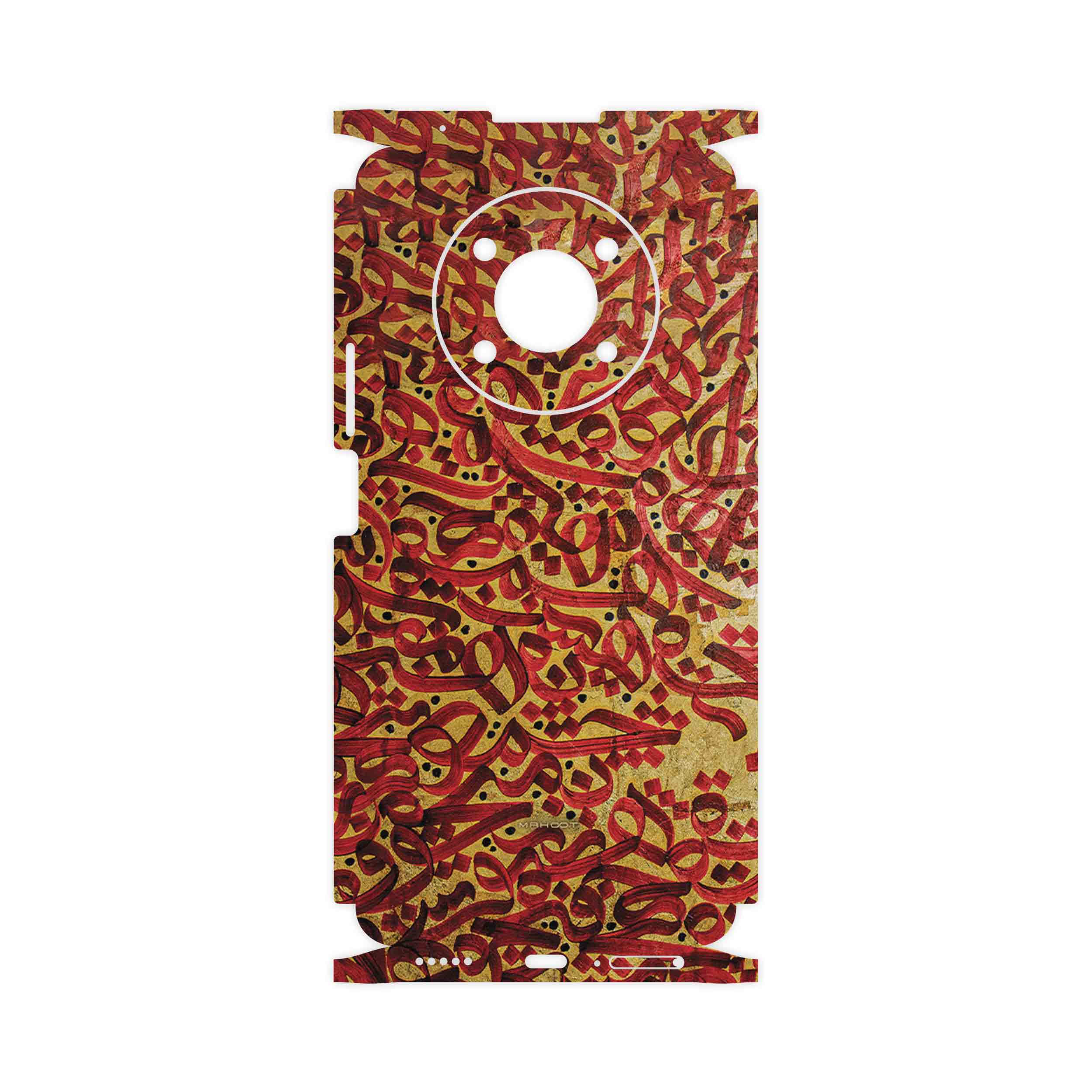 برچسب پوششی ماهوت مدل Nastaliq_6-FullSkin مناسب برای گوشی موبایل آنر X9 5G