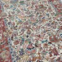 فرش دستبافت سرباز تک 6 متری گلفرنگ 