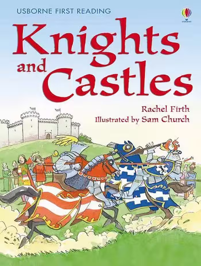 کتاب Knights and Castles (Usborne First Reading Level 4) (زبان اصلی)
