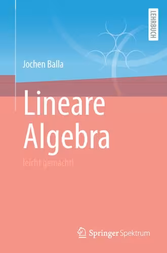 خرید و دانلود نسخه کامل کتاب Lineare Algebra: leicht gemacht!