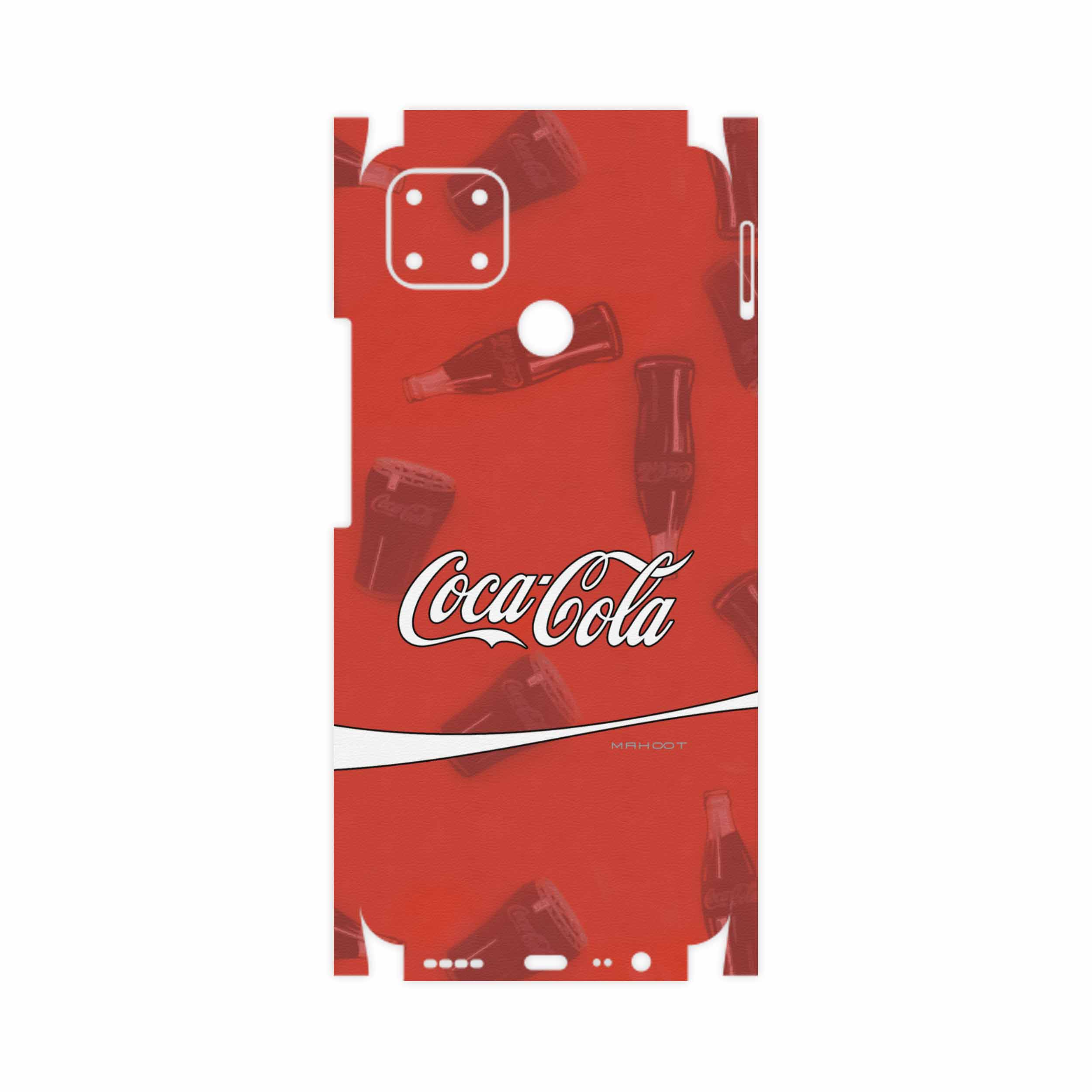برچسب پوششی ماهوت مدل Coca-Cola-Logo-FullSkin مناسب برای گوشی موبایل ریلمی C25s