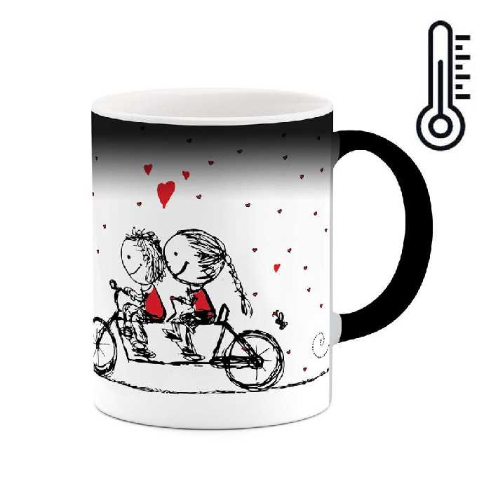 ماگ حرارتی طرح عشاق مدل mgh00036