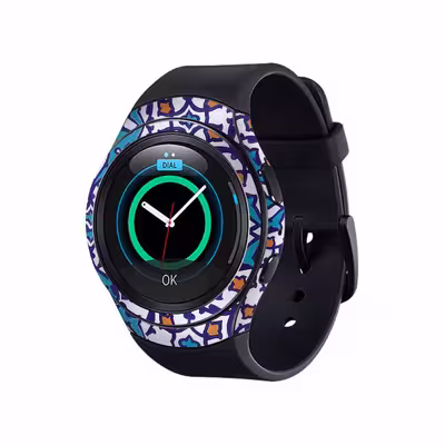 برچسب ماهوت طرح Homa_Tile مناسب برای ساعت هوشمند سامسونگ Galaxy Gear S2