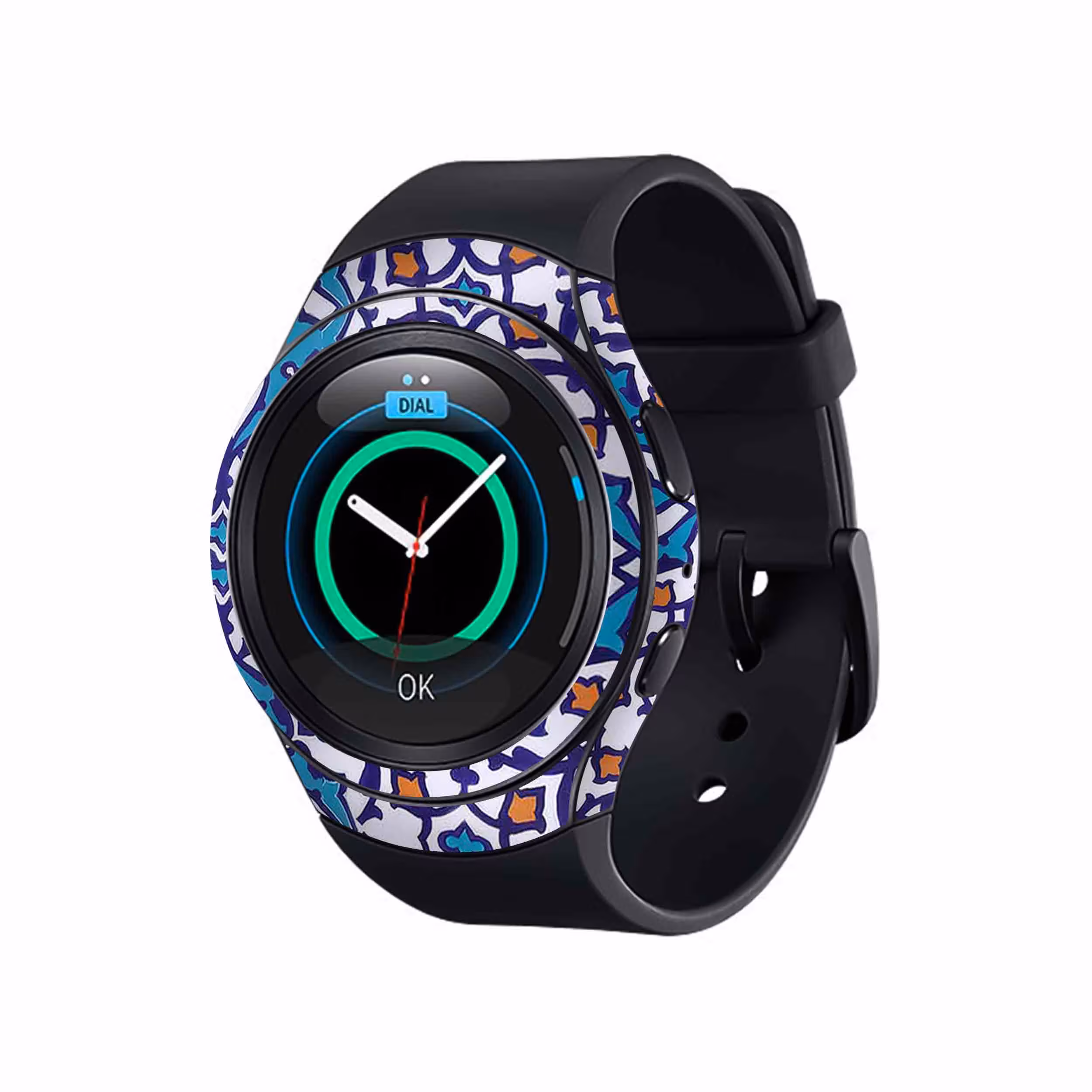 برچسب ماهوت طرح Homa_Tile مناسب برای ساعت هوشمند سامسونگ Galaxy Gear S2
