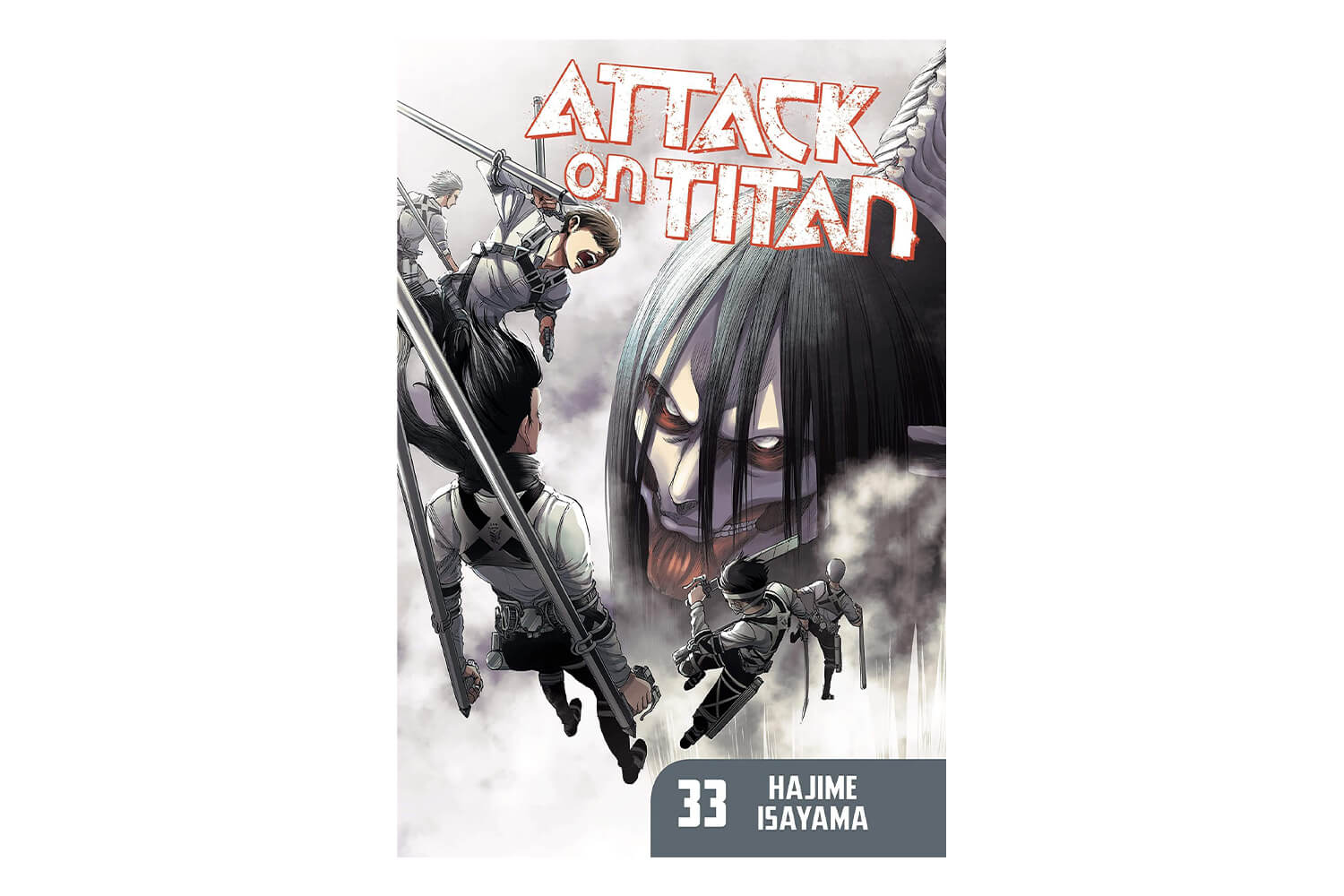 کتاب حمله به تایتان 33 (Attack on Titan)