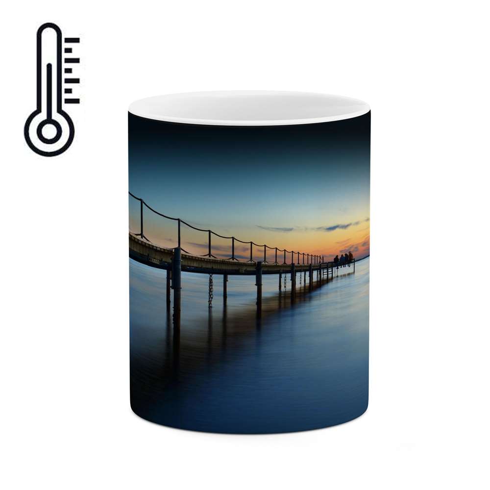 ماگ حرارتی کاکتی طرح منظره مدل mgh13095