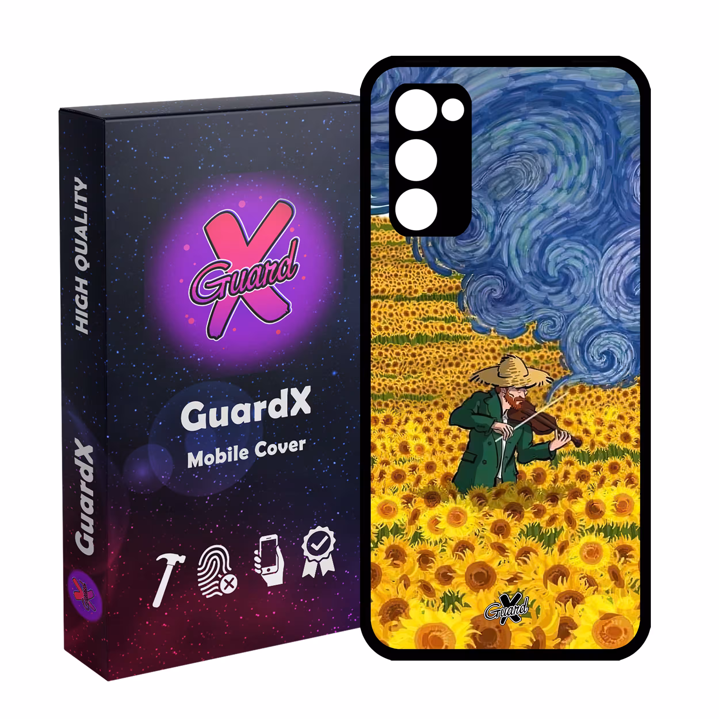 کاور گارد ایکس طرح Art مدل Glass10580 مناسب برای گوشی موبایل سامسونگ Galaxy S20 FE