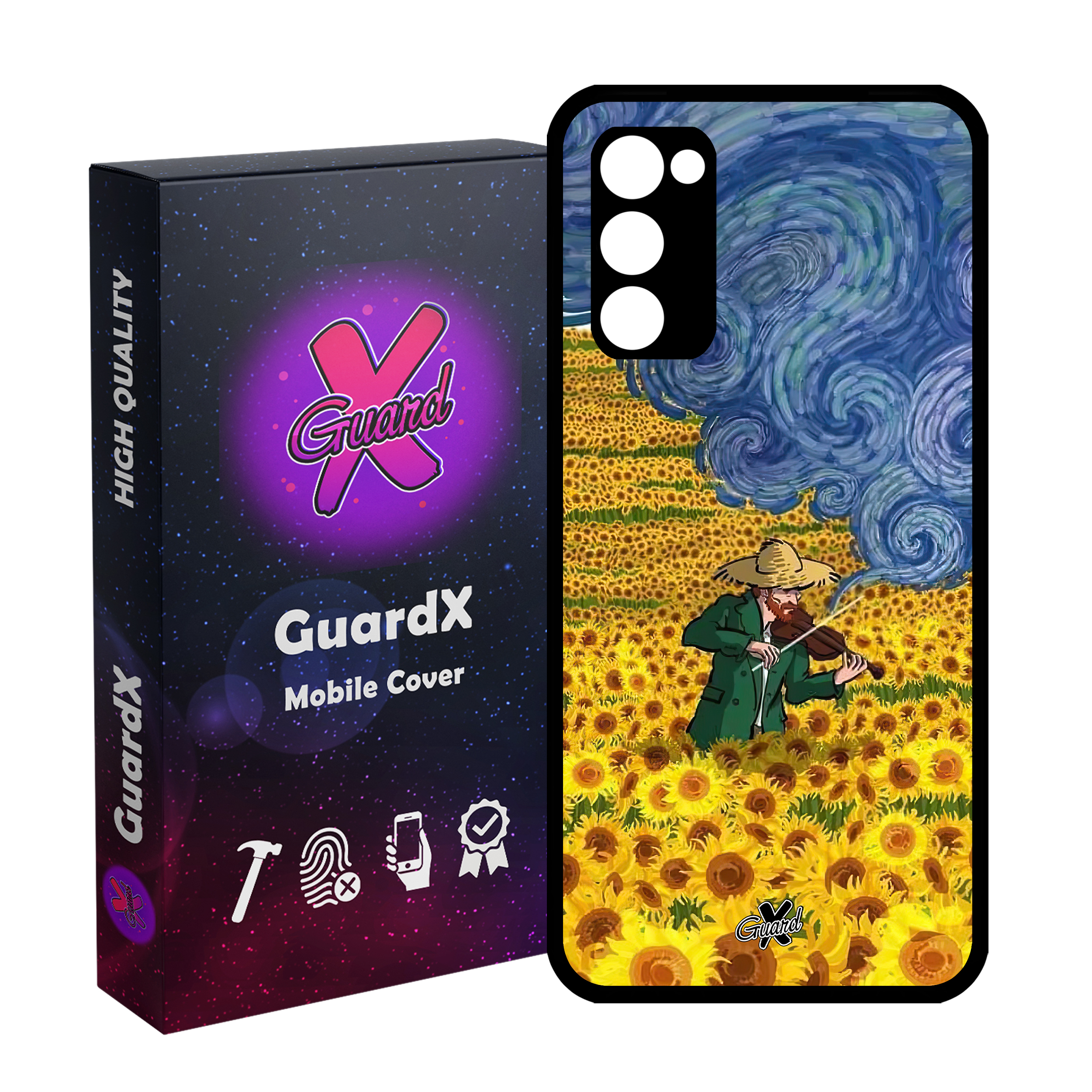 کاور گارد ایکس طرح Art مدل Glass10580 مناسب برای گوشی موبایل سامسونگ Galaxy S20 FE