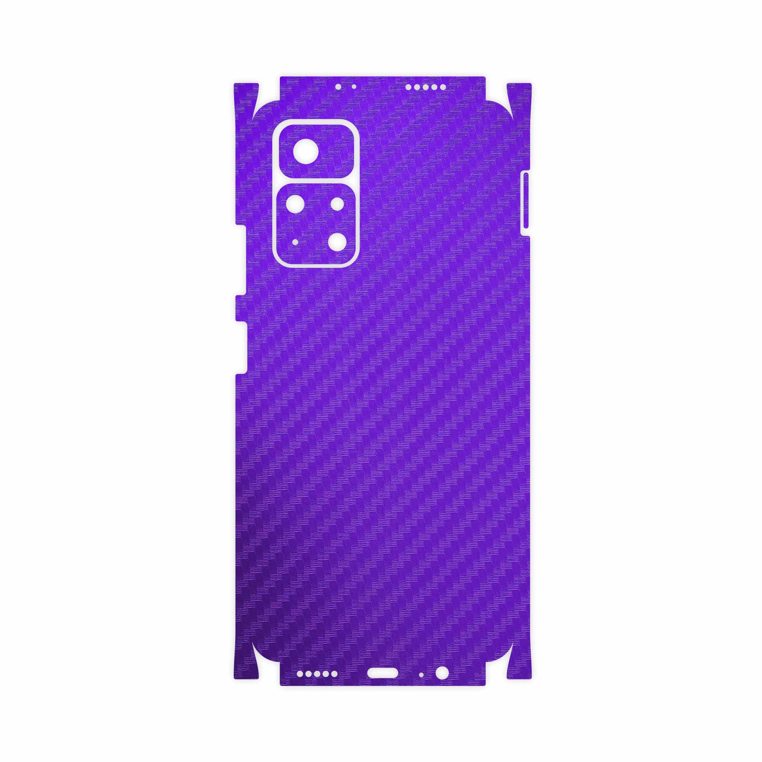 برچسب پوششی ماهوت مدل Purple-Fiber-FullSkin مناسب برای گوشی موبایل شیائومی Poco M4 Pro 5G