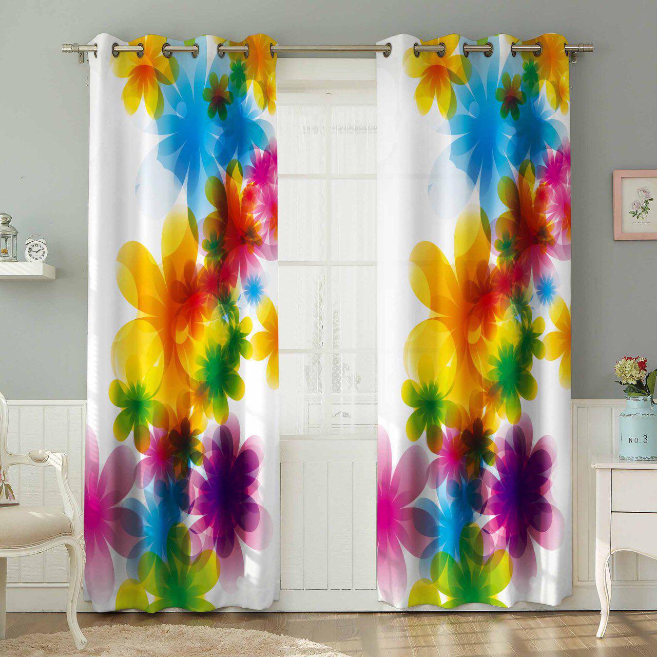  پرده كاتيا مدل Cc-89 مجموعه 2 عددي