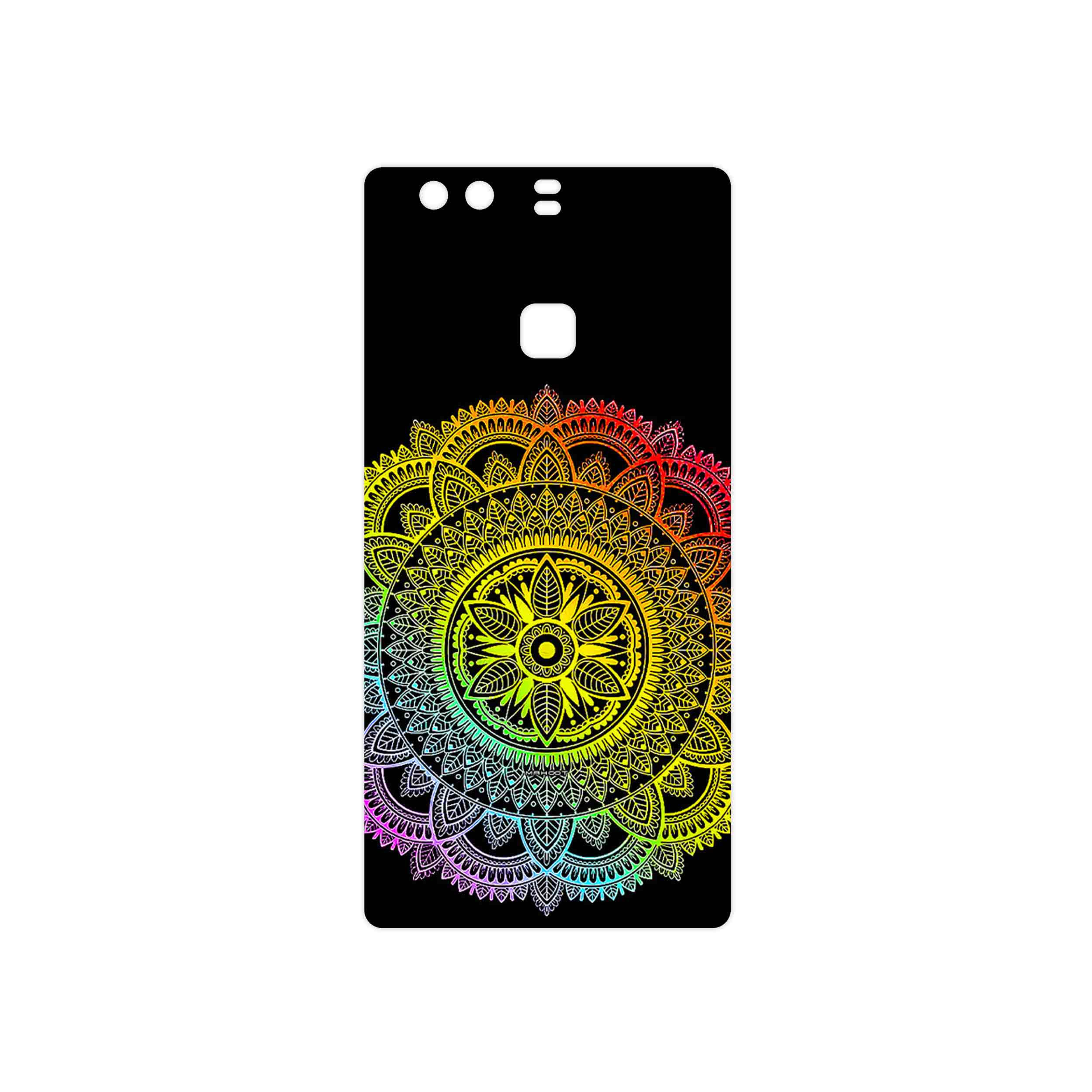 برچسب پوششی ماهوت مدل Mandala Design 4 مناسب برای گوشی موبایل هوآوی P9 Plus