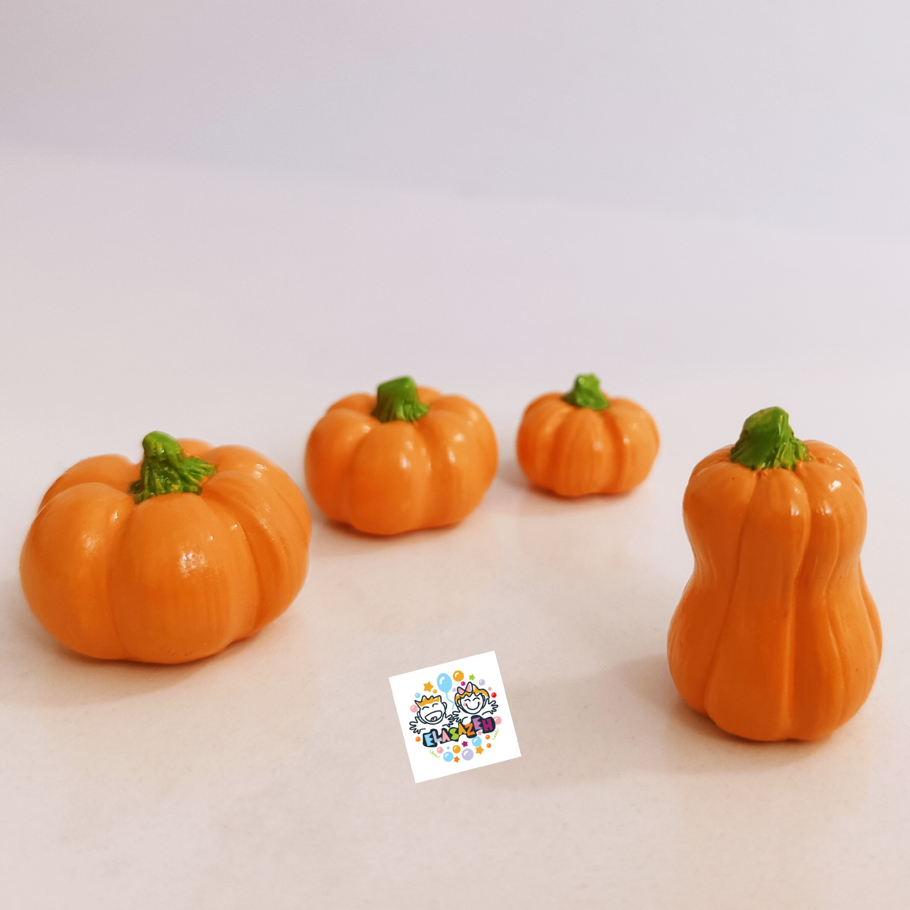 مجسمه کدوهای ریز  مناسب برای گیفت، اکسسوری  یلدا