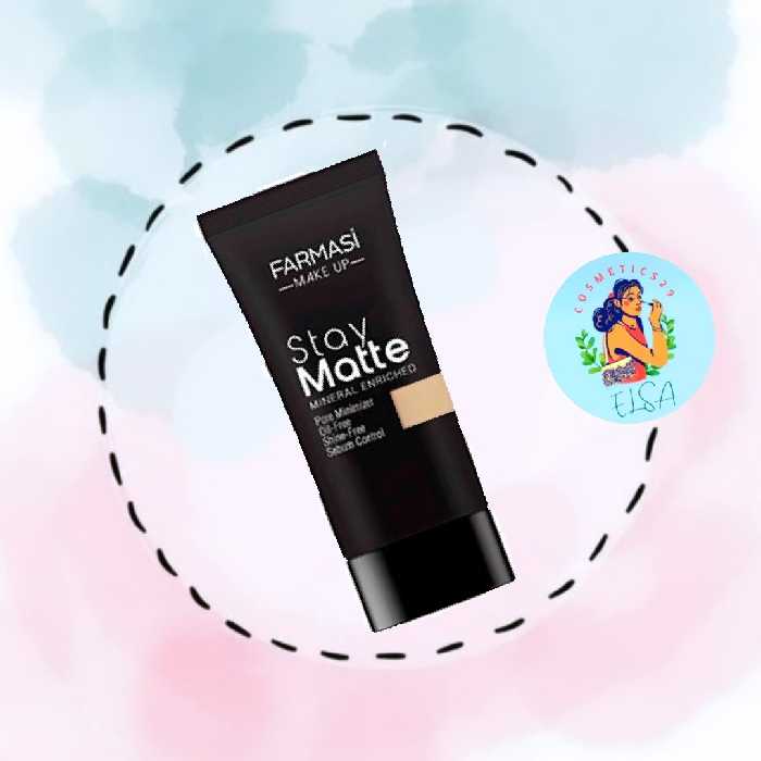 کرم پودر stay matte فارماسی رنگ 05 sun tan   تیوپی 30 میل
