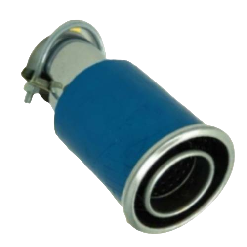 سر اگزوز جی اس (JS) مدل دوبل کوچک سواری استیل کد 116