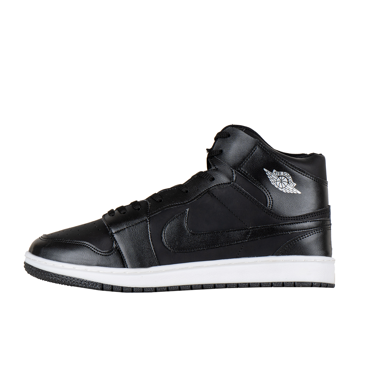 کفش وزرشی نایک مردانه Air Jordan تمام مشکی مدل D43