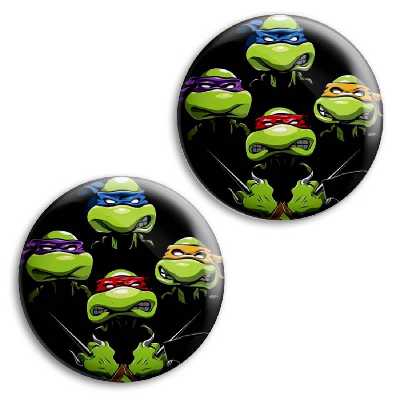 پیکسل پرمانه طرح لاکپشت‌های نینجا کد pm2n.9972 مجموعه 2 عددی