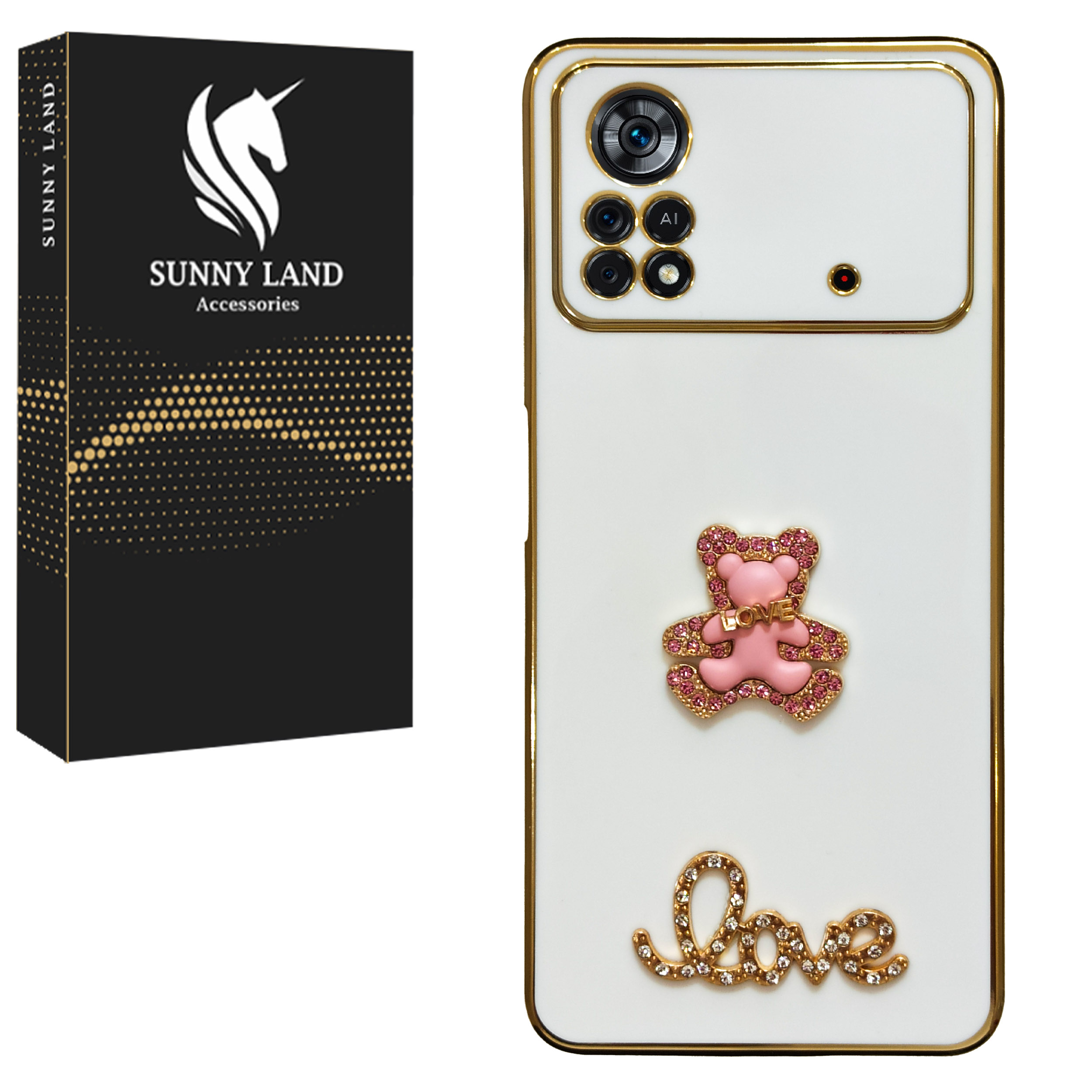 کاور سانی لند مدل Love مناسب برای گوشی موبایل شیائومی Poco X4 / X4 Pro