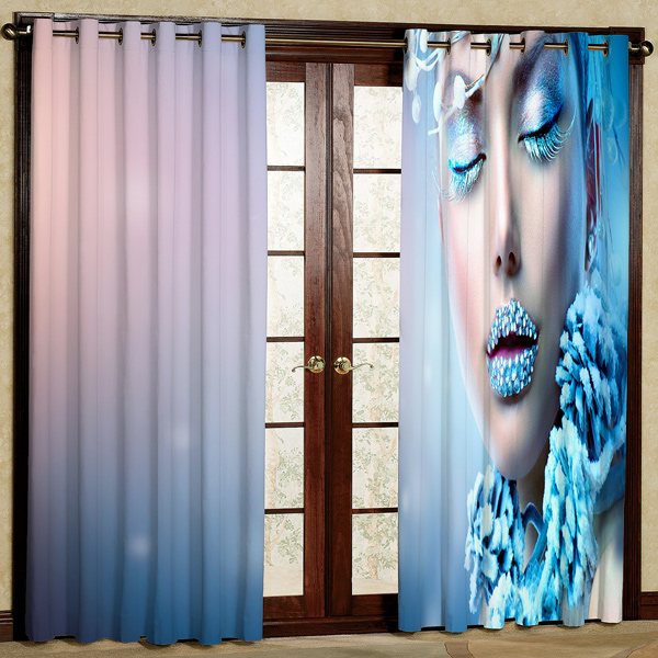 پرده مدل پانچی کد 6101 سایز 280x140 سانتی متر