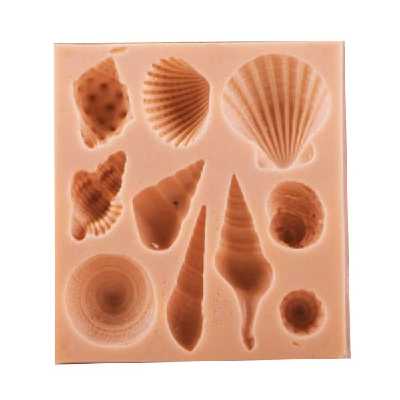 سیلیکون قالب گیری به گز مدل صدف دریایی