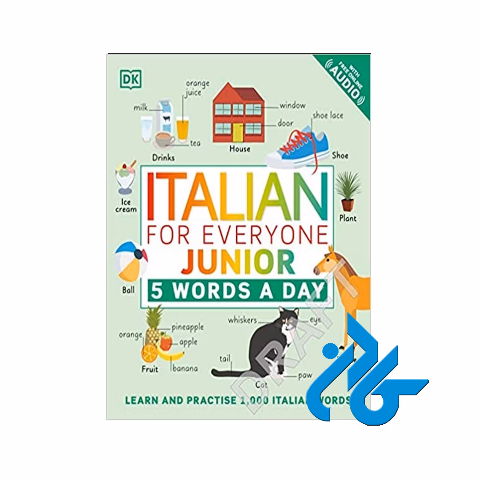 Italian for Everyone Junior خرید از فروشگاه کتاب کادن تا 50% تخفیف خرید کتاب ایتالیایی