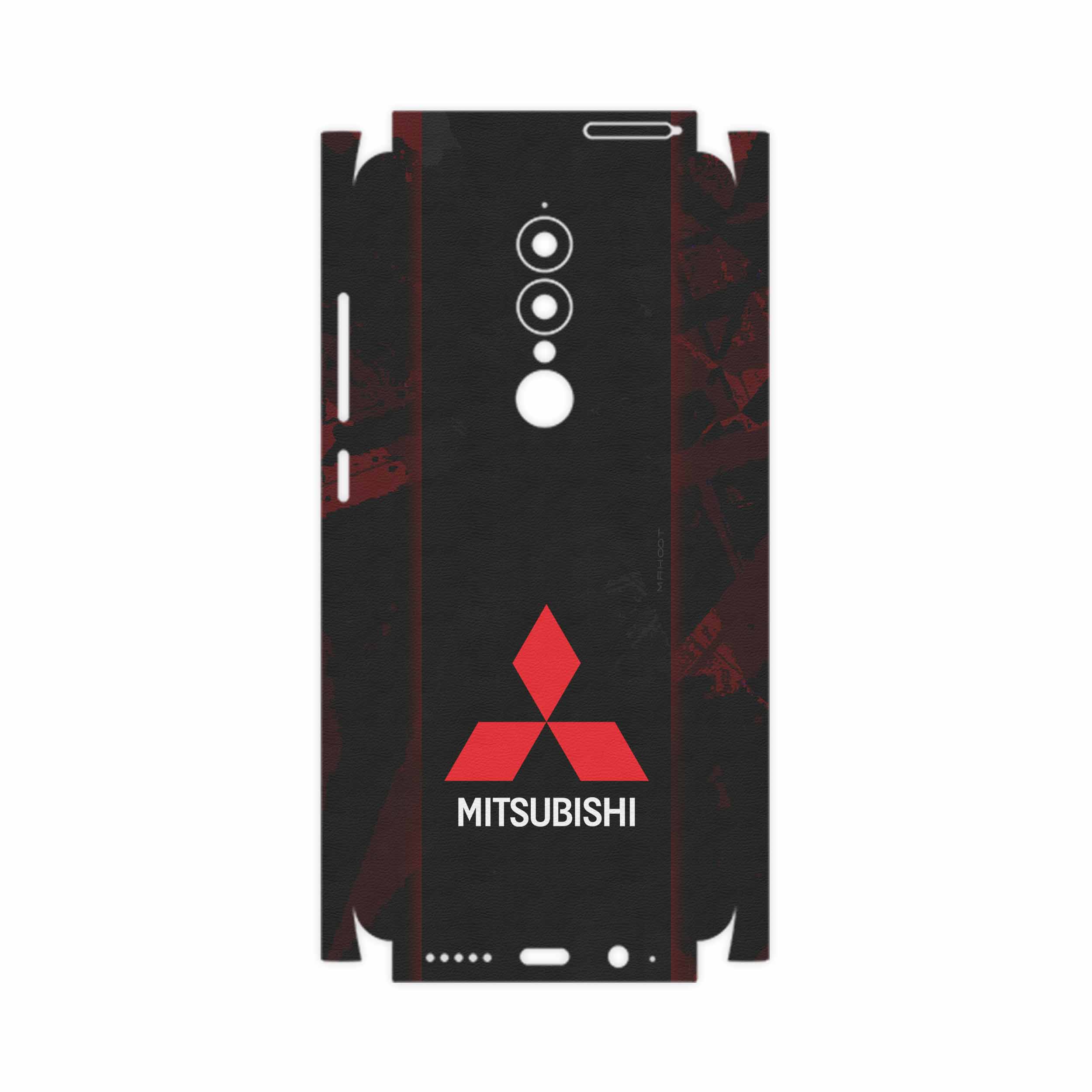 برچسب پوششی ماهوت مدل Mitsubishi Motor-FullSkin مناسب برای گوشی موبایل یومی A1 Pro