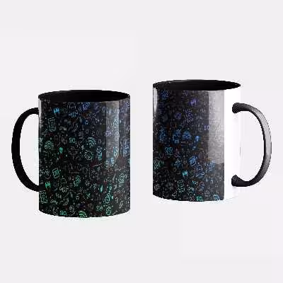 ماگ طرح دیجیتال کد 06