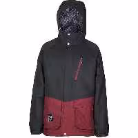 کاپشن اسکی مردانه L1 PREMIUM GOODS LEGACY BLACK WINE