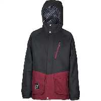 کاپشن اسکی مردانه L1 PREMIUM GOODS LEGACY BLACK WINE
