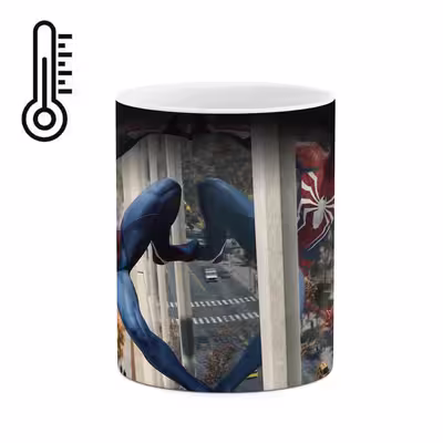 ماگ حرارتی طرح مرد عنکبوتی Spider man  مدل mgph15786