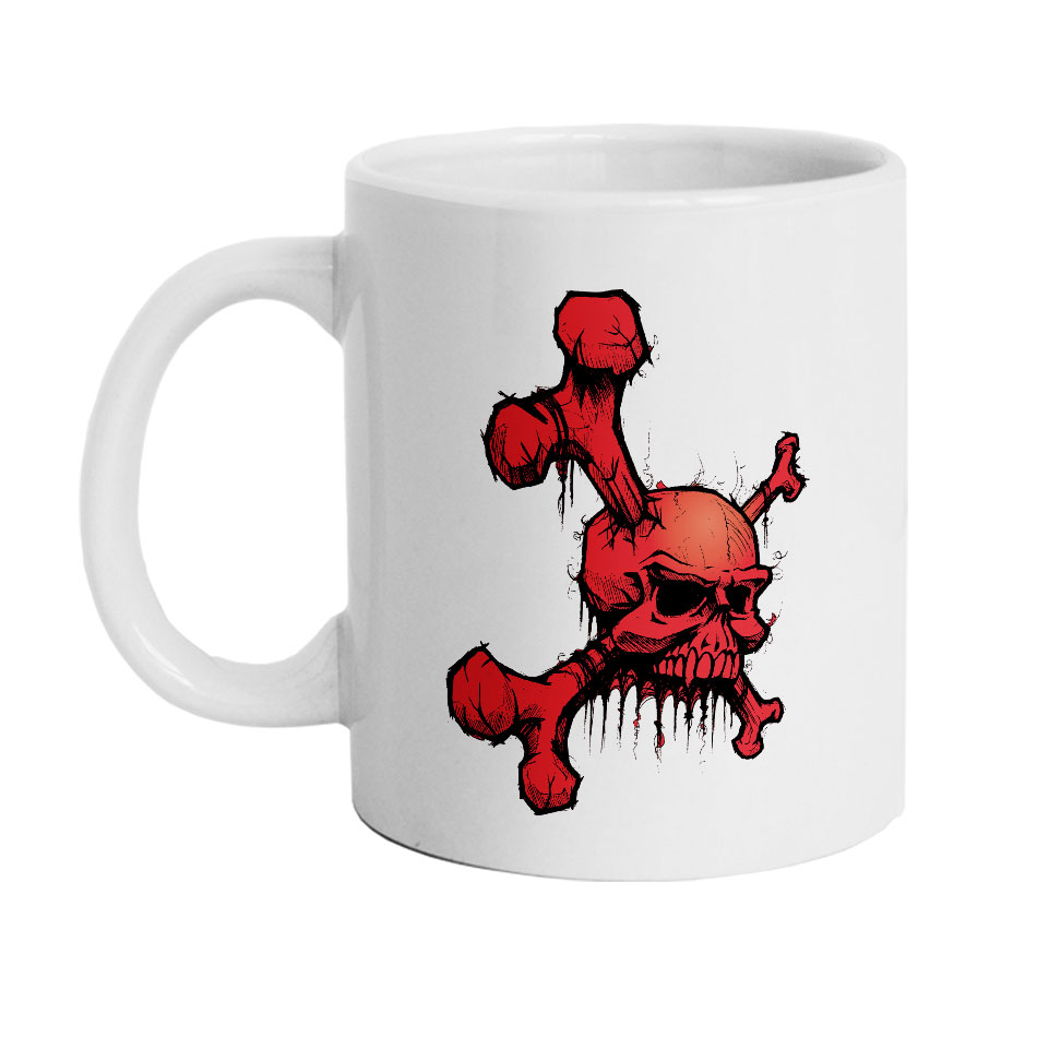 ماگ طرح اسکلت مدل M2081