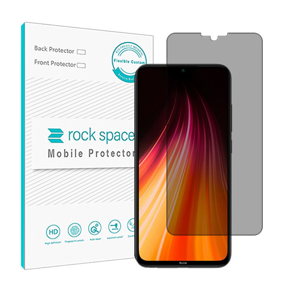گلس محافظ صفحه نمایش حریم شخصی نانو هیدروژلی مناسب برای گوشی موبایل شیائومی Redmi Note 8T | کالا برتری