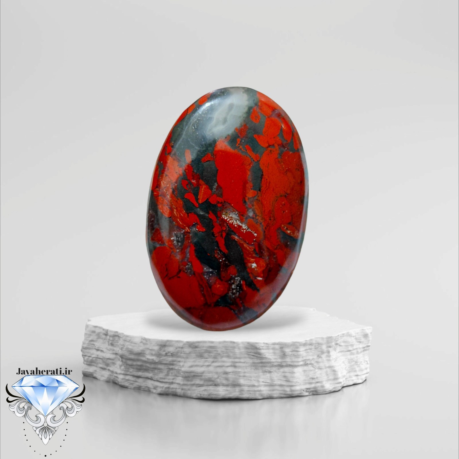 سنگ خون (حجرالدم) طبیعی و بینظیر 